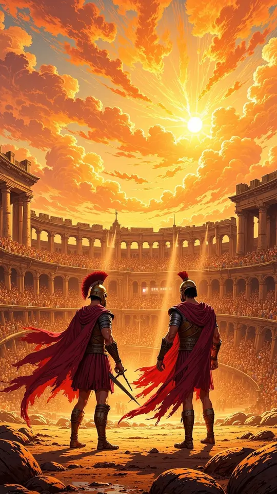 AI Video Creation: Gladiator Duel